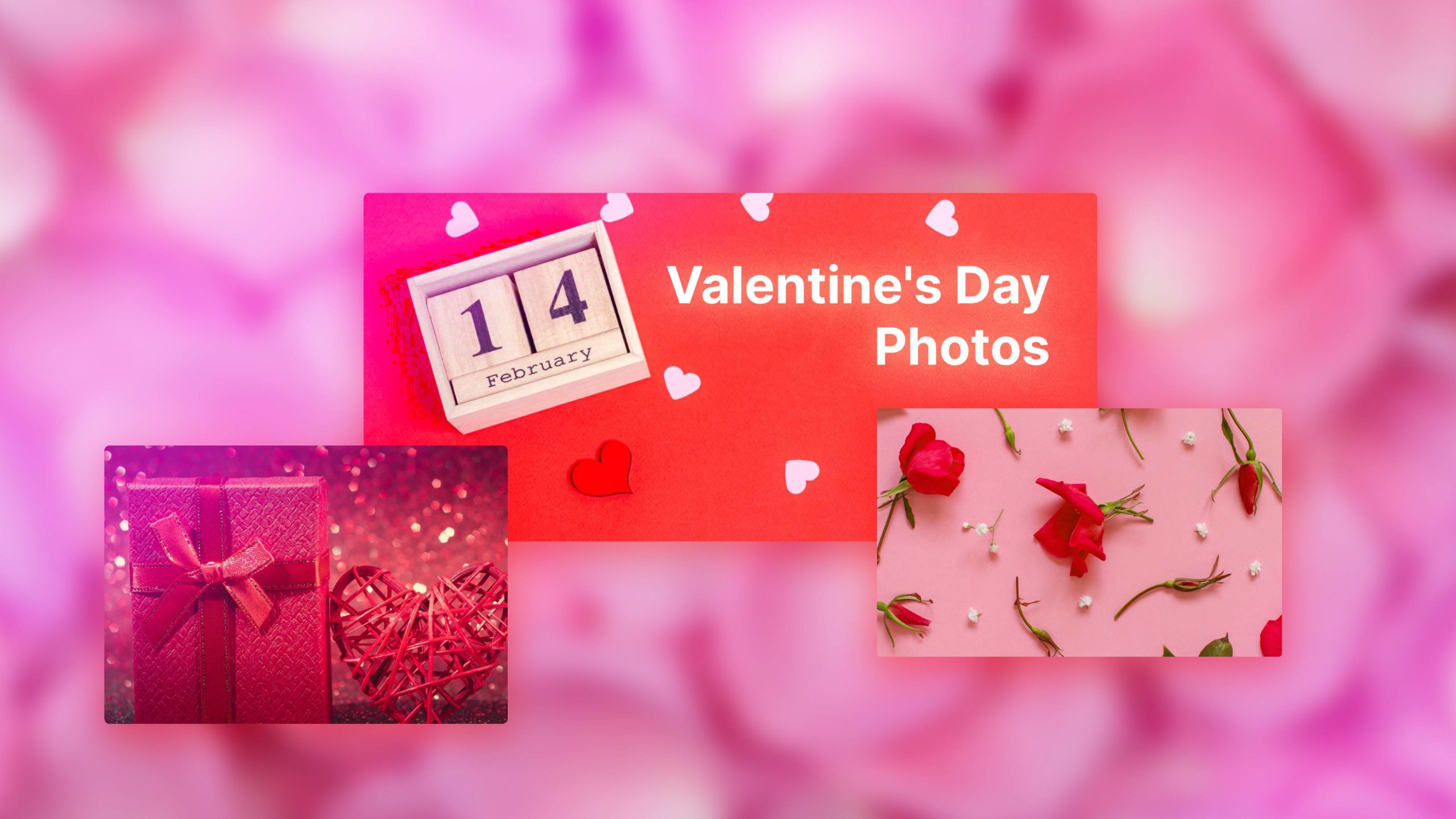  Las 28 fotos y fondos más románticos de San Valentín (Ideas para fotos)