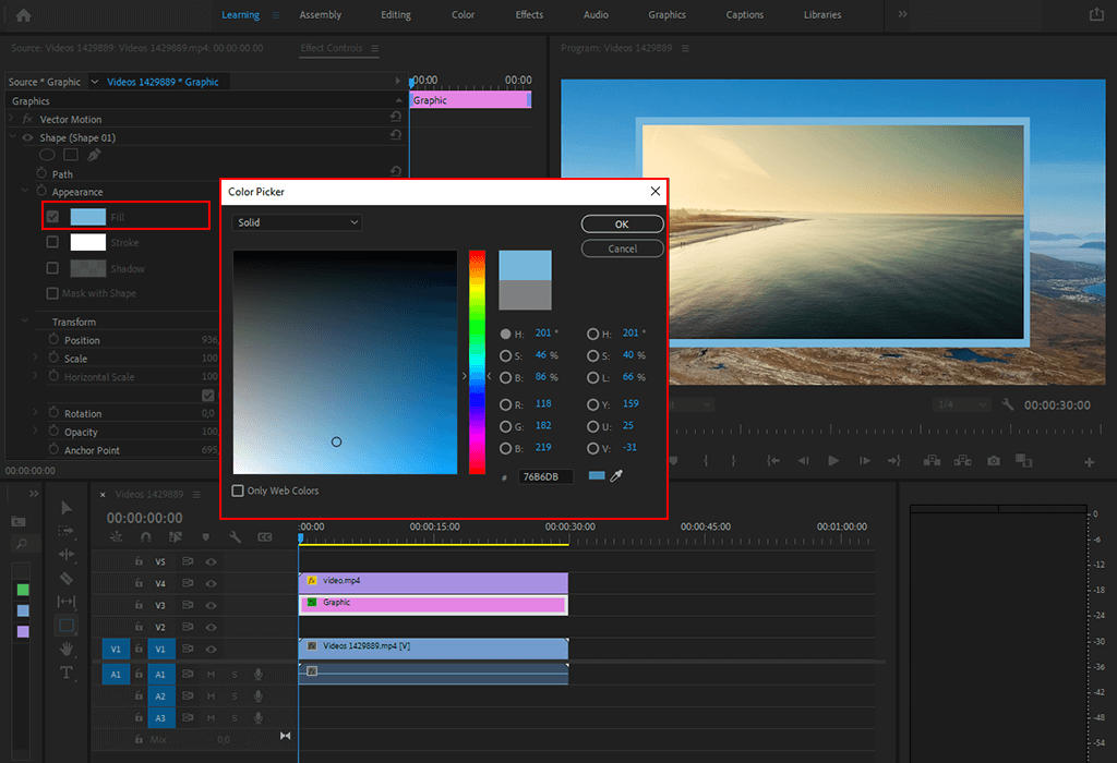 Crear un efecto de imagen en imagen en Adobe Premiere Pro