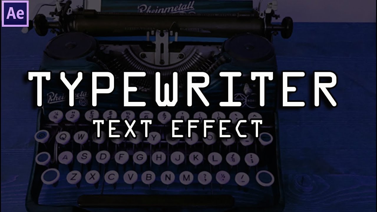  Aprenda los métodos más rápidos para crear efectos de máquina de escribir en After Effects